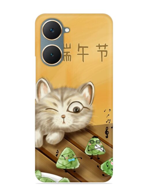 Cat Scorpion Dancing Snap Case for Iqoo Z9 Lite (5G) Zapvi