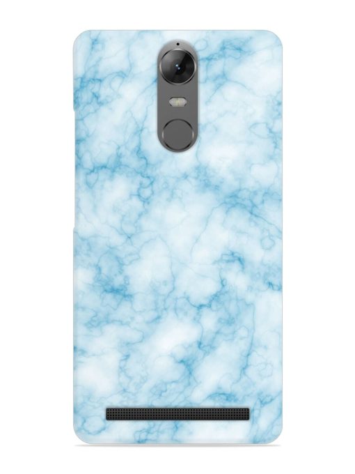 Blue White Natural Marble Snap Case for Lenovo K5 Note Zapvi