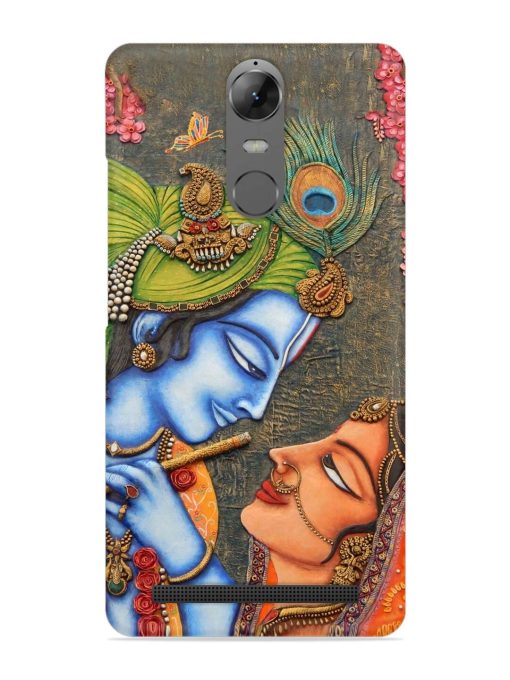 Lord Radha Krishna Flute Art Snap Case for Lenovo K5 Note Zapvi