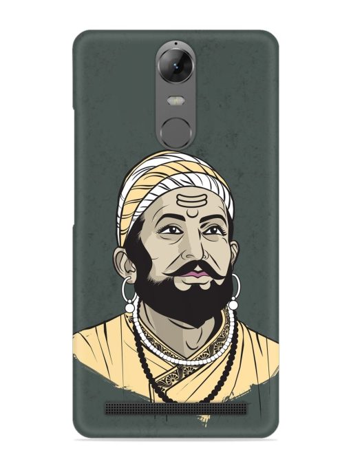 Shivaji Maharaj Vector Art Snap Case for Lenovo K5 Note Zapvi