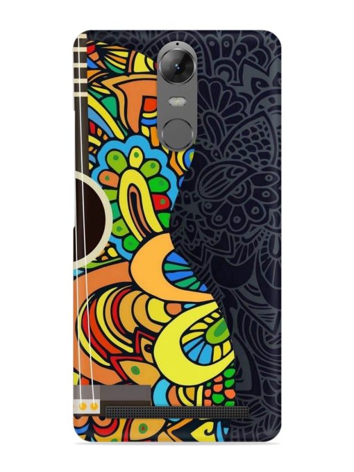 Guitar Vector Art Snap Case for Lenovo K5 Note Zapvi