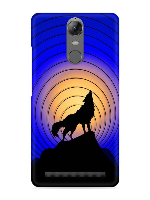 Fox Roaring Design Snap Case for Lenovo K5 Note Zapvi