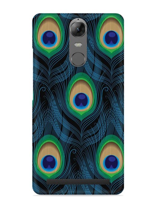 Seamless Pattern Peacock Snap Case for Lenovo K5 Note Zapvi