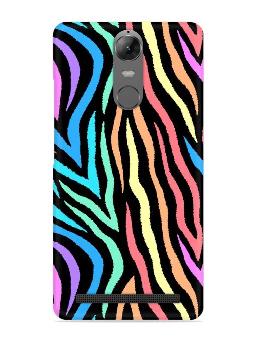 Colorful Abstract Zebra Snap Case for Lenovo K5 Note Zapvi