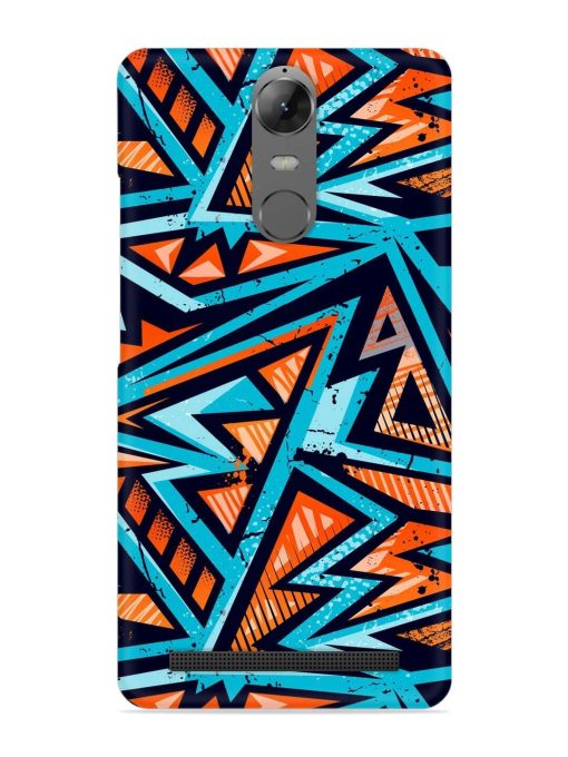 Abstract Seamless Grunge Snap Case for Lenovo K5 Note Zapvi