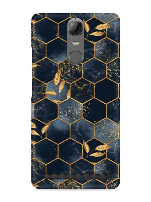 Marble Hexagon Seamless Snap Case for Lenovo K5 Note Zapvi