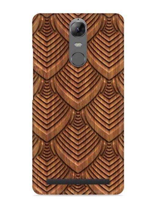 Carved Pattern On Snap Case for Lenovo K5 Note Zapvi