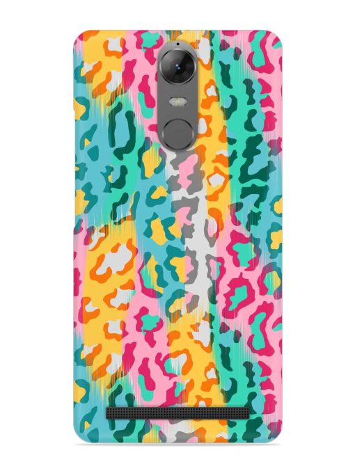 Seamless Vector Colorful Snap Case for Lenovo K5 Note