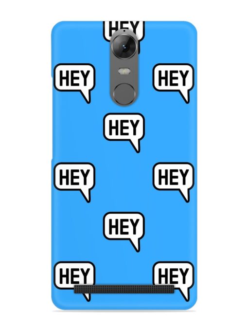 Hey Text Message Snap Case for Lenovo K5 Note