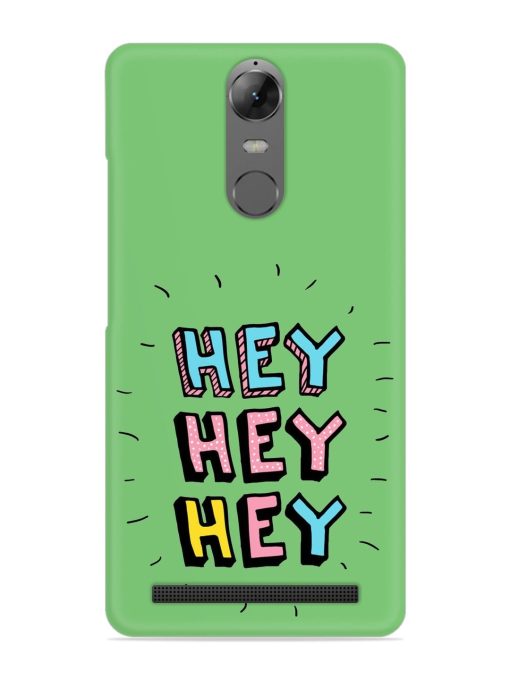 Hey Vector Cartoon Snap Case for Lenovo K5 Note Zapvi