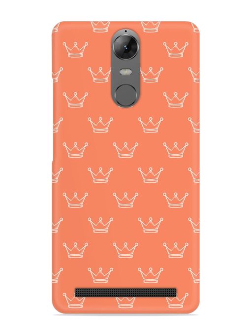 Hand Drawn Crown Snap Case for Lenovo K5 Note Zapvi