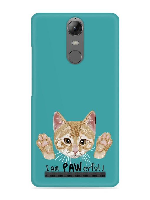 Typography Slogan Cat Snap Case for Lenovo K5 Note Zapvi