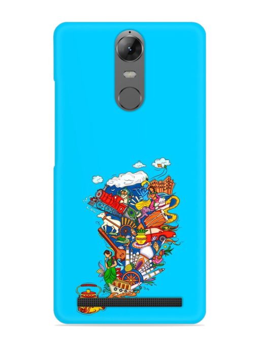 Vector Design Indian Snap Case for Lenovo K5 Note