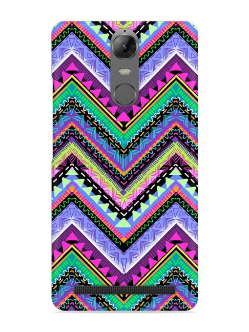 Tribal Aztec Print Snap Case for Lenovo K5 Note Zapvi