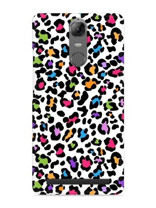 Seamless Leopard Pattern Snap Case for Lenovo K5 Note Zapvi