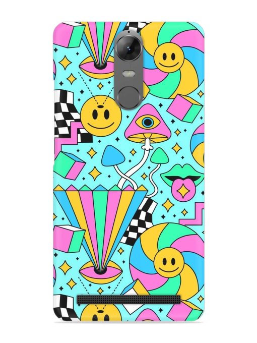 Trippy Rainbow 60S Snap Case for Lenovo K5 Note