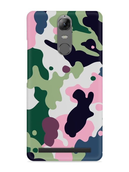 Seamless Funky Camouflage Snap Case for Lenovo K5 Note