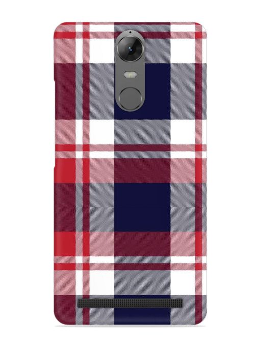 Classic Plaid Tartan Snap Case for Lenovo K5 Note Zapvi