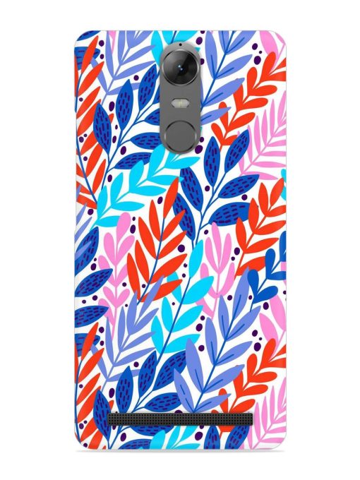 Bright Floral Tropical Snap Case for Lenovo K5 Note Zapvi