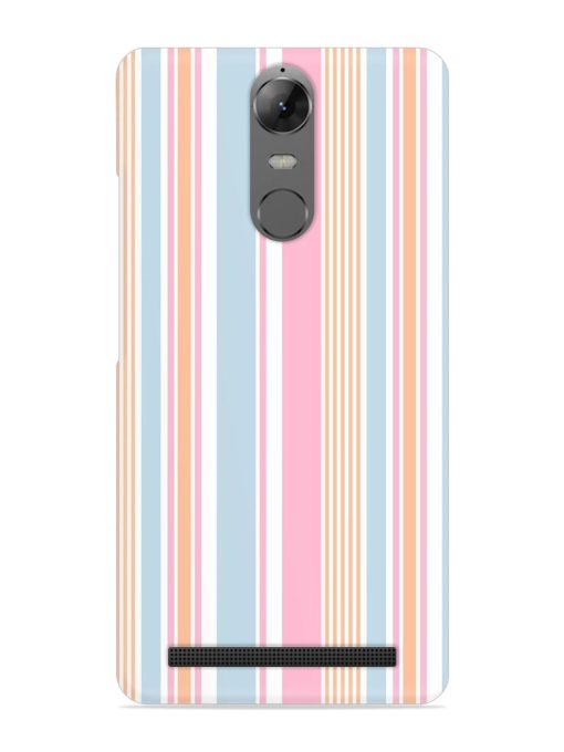 Stripe Seamless Pattern Snap Case for Lenovo K5 Note Zapvi