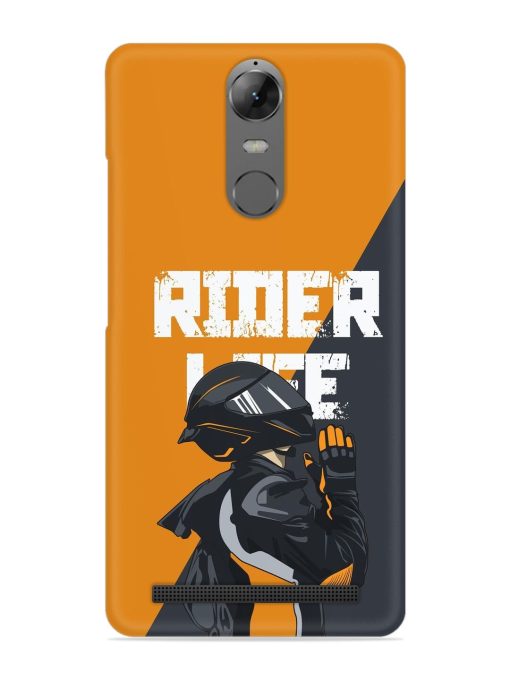 Rider Life Snap Case for Lenovo K5 Note Zapvi