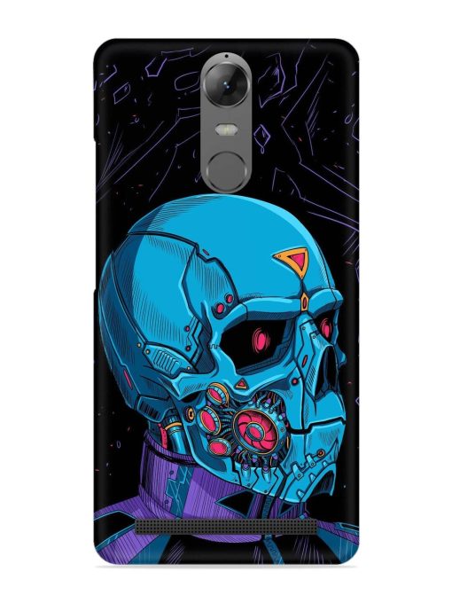 Skull Robo Vector Snap Case for Lenovo K5 Note Zapvi