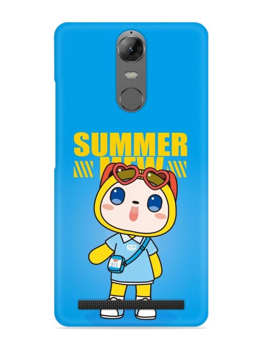 Summer Mew Cartoon Snap Case for Lenovo K5 Note