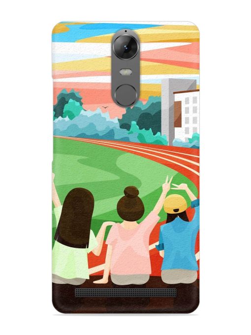 School Playground Snap Case for Lenovo K5 Note Zapvi