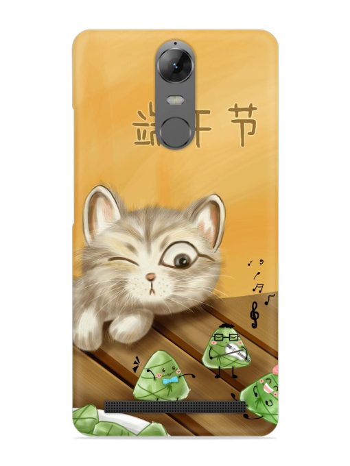 Cat Scorpion Dancing Snap Case for Lenovo K5 Note Zapvi