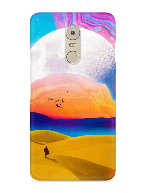 Sandy Desert Snap Case for Lenovo K6 Note Zapvi