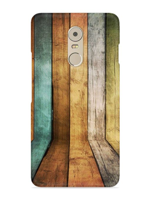 Wooden Realistic Art Snap Case for Lenovo K6 Note Zapvi