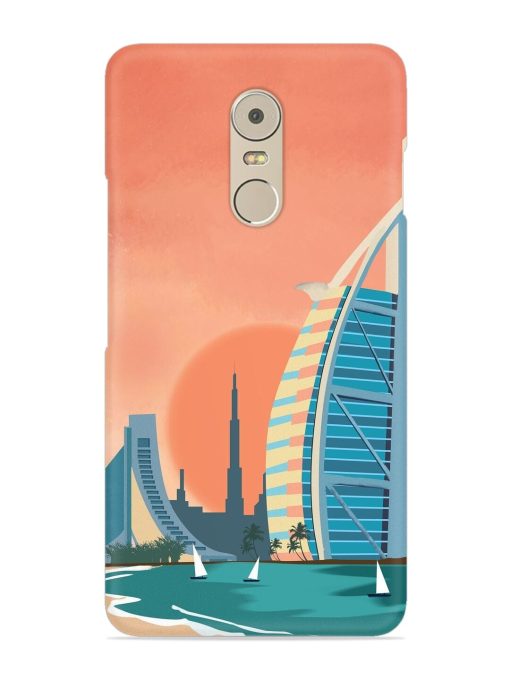 Dubai Architectural Scenery Snap Case for Lenovo K6 Note Zapvi