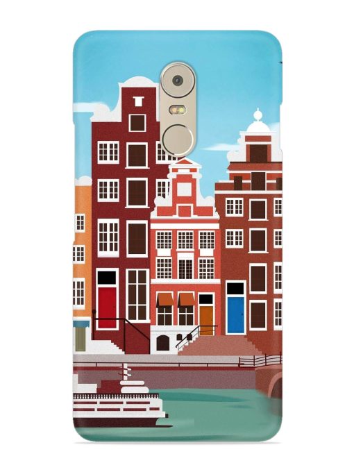 Scenery Architecture Amsterdam Landscape Snap Case for Lenovo K6 Note Zapvi