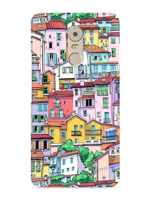 Europe Old Town Snap Case for Lenovo K6 Note