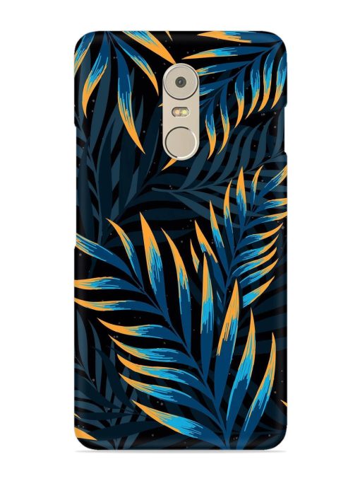 Abstract Leaf Art Snap Case for Lenovo K6 Note