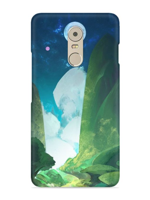 Abstract Art Of Nature Snap Case for Lenovo K6 Note Zapvi