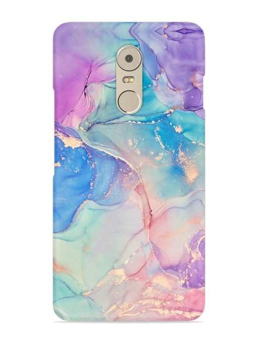 Alcohol Ink Colors Snap Case for Lenovo K6 Note