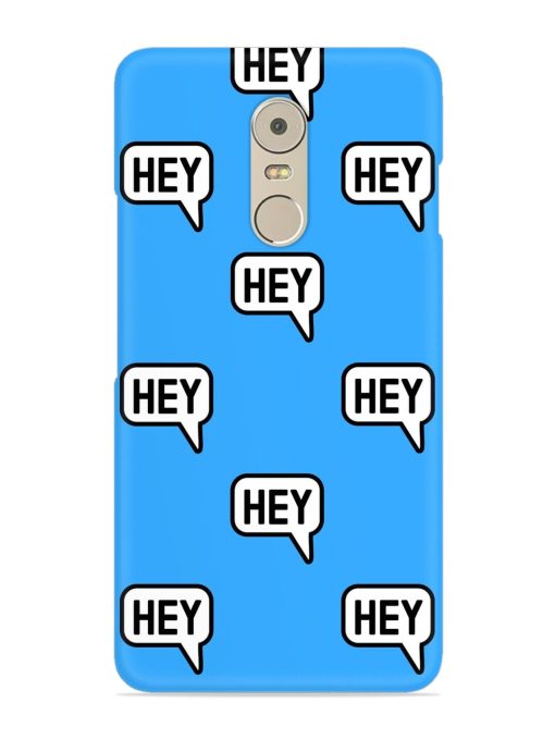 Hey Text Message Snap Case for Lenovo K6 Note