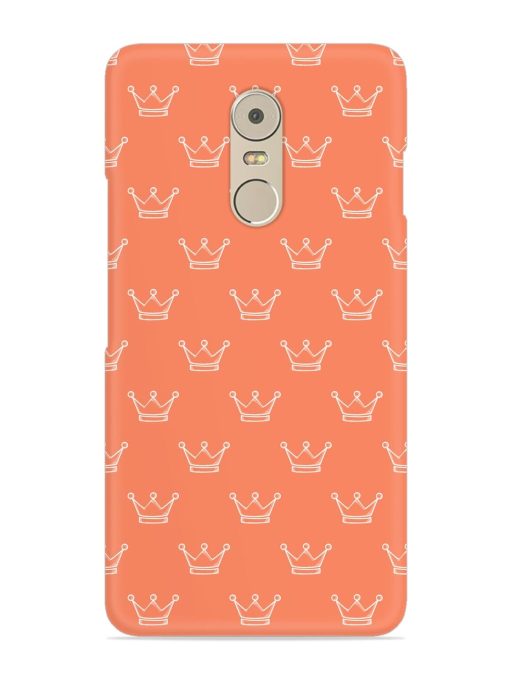 Hand Drawn Crown Snap Case for Lenovo K6 Note