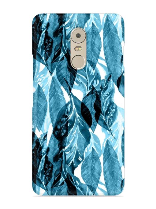 Leaves Pattern Jungle Snap Case for Lenovo K6 Note Zapvi