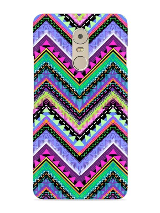 Tribal Aztec Print Snap Case for Lenovo K6 Note Zapvi