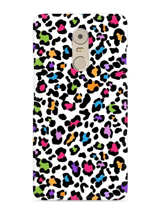 Seamless Leopard Pattern Snap Case for Lenovo K6 Note