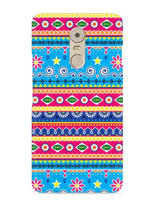 Indian Seamless Snap Case for Lenovo K6 Note Zapvi