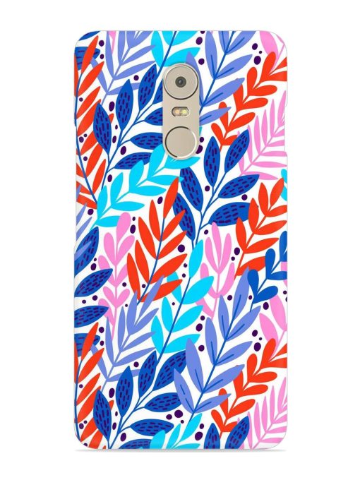 Bright Floral Tropical Snap Case for Lenovo K6 Note