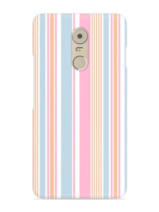 Stripe Seamless Pattern Snap Case for Lenovo K6 Note Zapvi