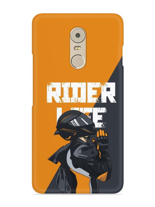 Rider Life Snap Case for Lenovo K6 Note Zapvi