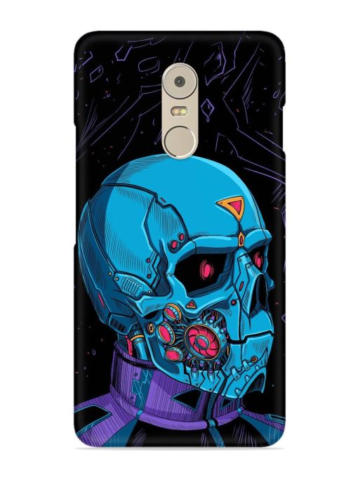 Skull Robo Vector Snap Case for Lenovo K6 Note