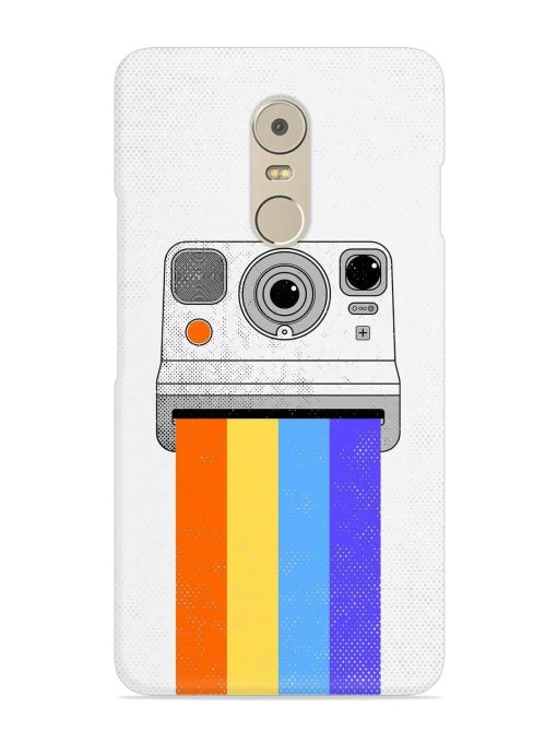 Retro Camera Art Snap Case for Lenovo K6 Note