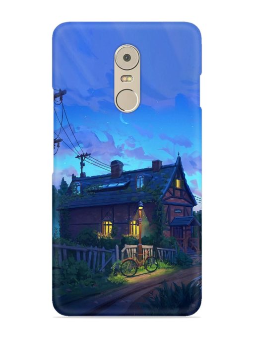 Beautiful Village House Snap Case for Lenovo K6 Note