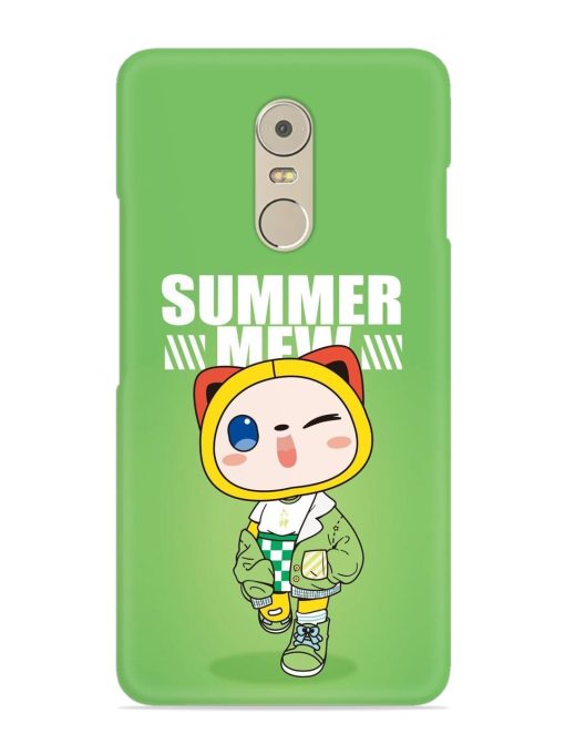 Summer Mew Snap Case for Lenovo K6 Note